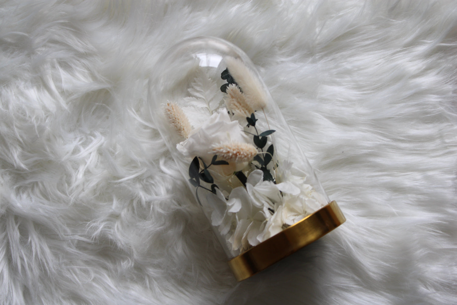 Infinity Rosen in Glass Dome – Zeitlose konservierte Blumen - NICA FLORA