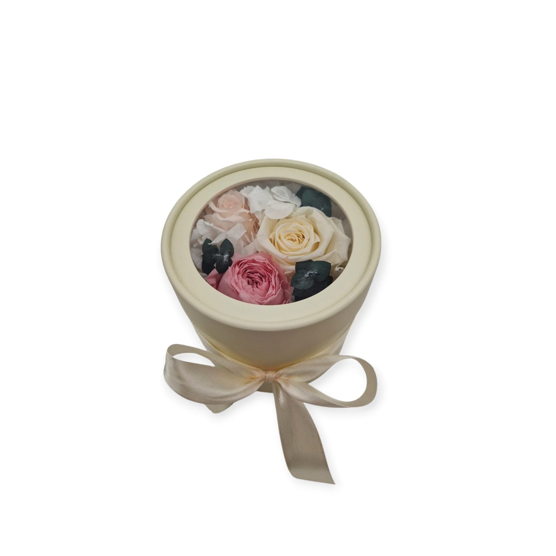 Blooming Kiss Beige Box - NICA FLORA