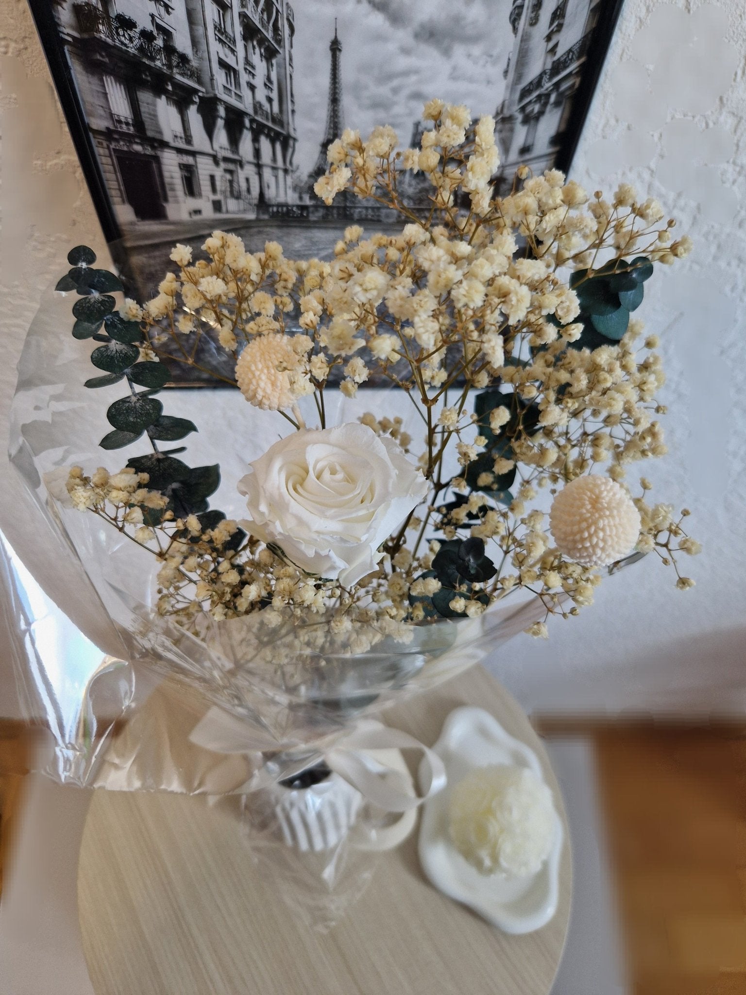 Pearl White Bouquet - NICA FLORA