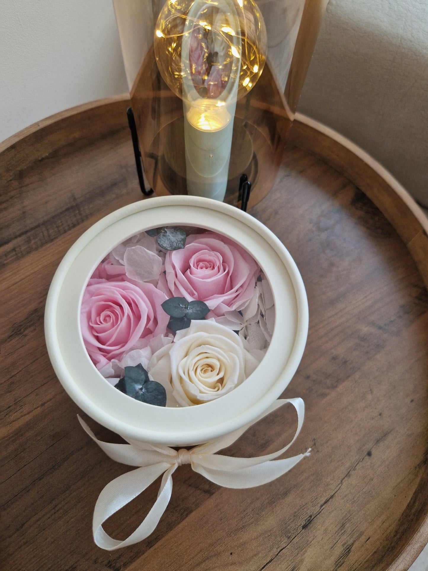 Pink and Beige Box - NICA FLORA