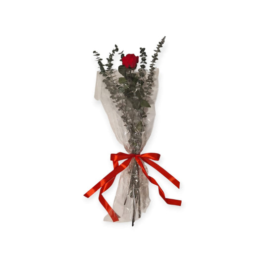 Red Rose Infinity Bouquet - NICA FLORA